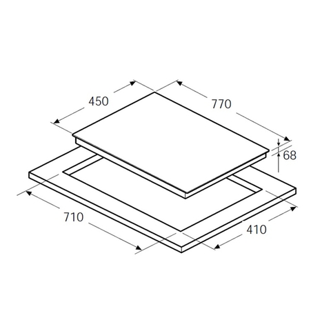 Bếp Điện Hafele HC-R772A 536.01.795 - 2 Vùng nấu