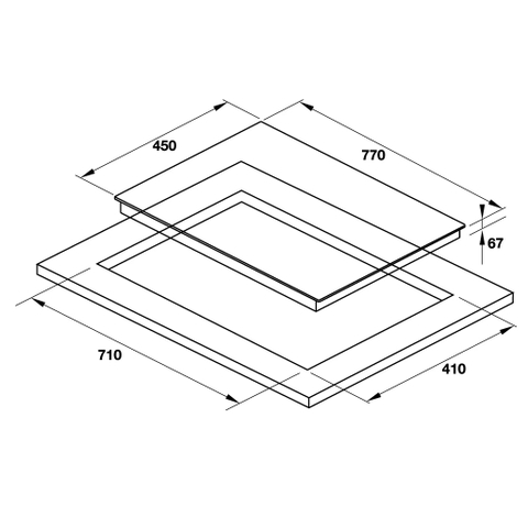 Bếp Điện Hafele HC-R772D 536.61.685 - 2 Vùng nấu