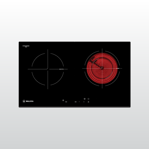 Bếp Điện Từ Âm Malloca MH-7311 IR - 2 vùng nấu (1 điện và 1 từ)