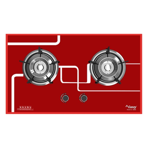 Bếp Gas Âm CANZY CZ-ER688 - 2 lò, Tiết kiệm gas, Cảm ứng ngắt gas an toàn