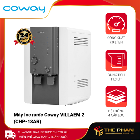 Máy Lọc Nước Nóng Ấm Lạnh Nguội Để Bàn Coway VILLAEM 2 (CHP-18AR)