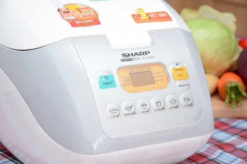 Nồi Cơm Điện Tử Sharp KS-COM18V | KS-COM19V - 1.8L, Nồi đa năng