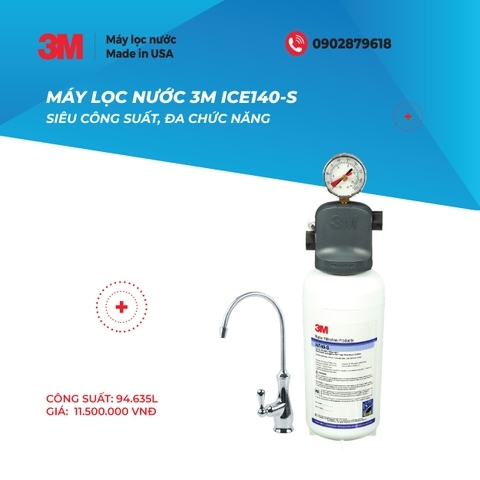 Máy Lọc Nước Thương Mại 3M ICE140-S