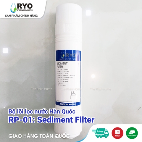 Lõi Lọc Nước RYO Hyundai Wacortec - Lõi Sediment Filter - RP01
