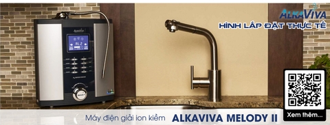 Máy Lọc Nước Điện Giải Ion Kiềm Giàu Hydro ALKAVIVA MELODY II