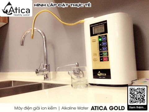 Máy Lọc Nước Điện Giải Ion Kiềm ATICA GOLD