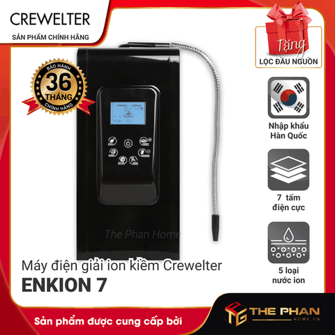 Máy Lọc Nước Điện Giải Ion Kiềm CREWELTER ENKION 7