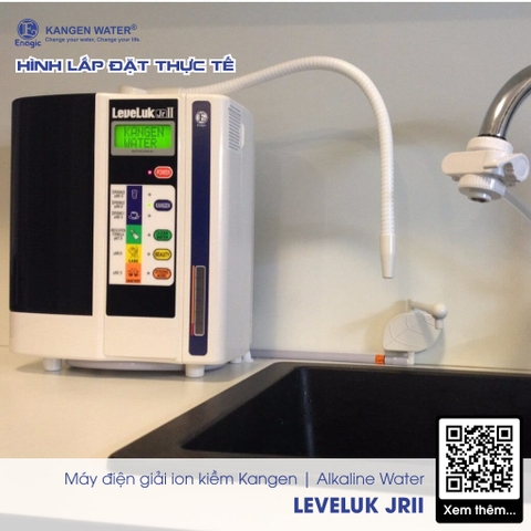 Máy Lọc Nước Điện Giải Ion Kiềm Enagic LEVELUK JRII - Kangen Water