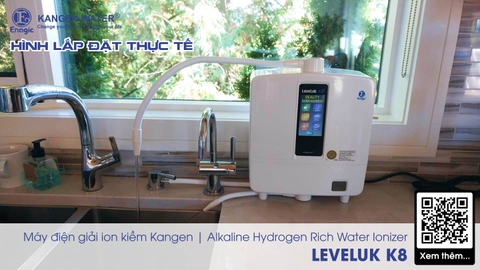 Máy Lọc Nước Kangen Enagic LEVELUK K8 Điện Giải Ion Kiềm -8 Tấm