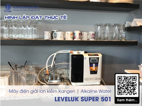 Máy Lọc Nước Điện Giải Ion Kiềm Enagic LEVELUK SUPER 501 - Kangen Water