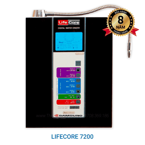 Máy Lọc Nước Điện Giải Ion Kiềm LIFECORE 7200