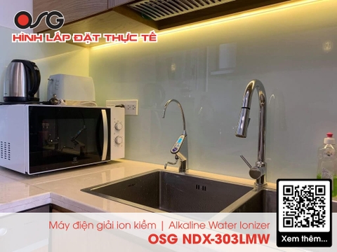 Máy Lọc Nước Điện Giải Ion Kiềm Giàu Hydro OSG NDX-303LMW