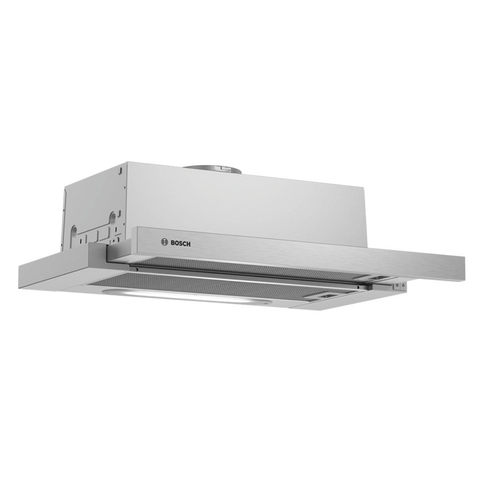 Máy Hút Mùi Âm Tủ BOSCH DHI623GSG - 60cm, 380m³/h, 3 mức công suất, Tự tắt khi trượt vào