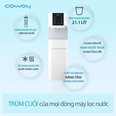 Máy Lọc Nước Nóng Lạnh Coway CHP-671R (CORE)