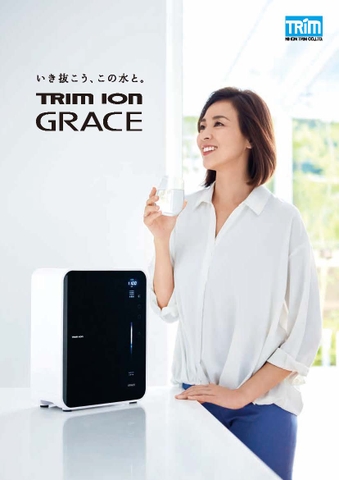 Máy Lọc Nước Điện Giải Ion Kiềm TRIMION GRACE - 5 tấm điện cực tạo ra 7 loại nước ion