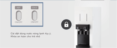 Máy Lọc Nước Tích Hợp Nóng Lạnh Coway CHP-590R (HARRY)