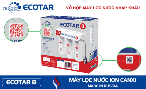 Máy Lọc Nước Ion Canxi Geyser ECOTAR 8 – Made in Russia