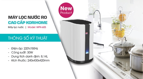 Máy Lọc Nước KoriHome WPK-605