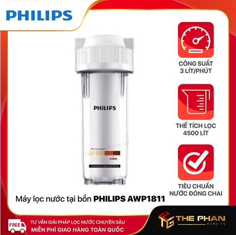 Máy Lọc Nước Tại Bồn Philips AWP1811/00 - Bộ Tiền Lọc Trầm Tích