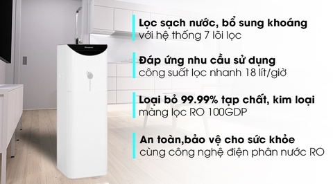 Máy Lọc Nước Ion Kiềm Kangaroo KG100ES