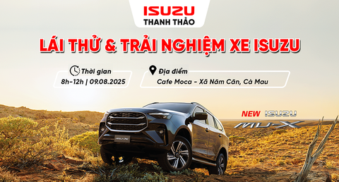 LÁI THỬ XE TẠI NĂM CĂN - CÀ MAU | 09.08.2025