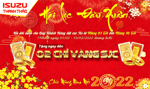 HÁI LỘC ĐẦU XUÂN CÙNG ISUZU THANH THẢO