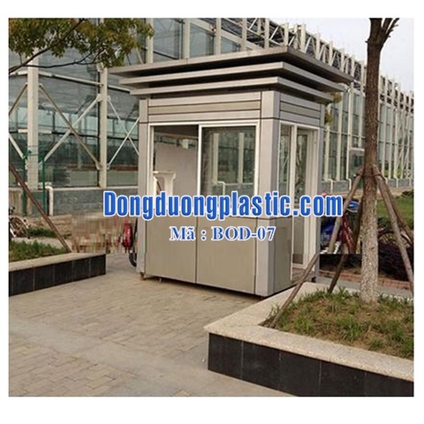 Cabin Bảo Vệ Khung Thép Ốp Alu BOD-07