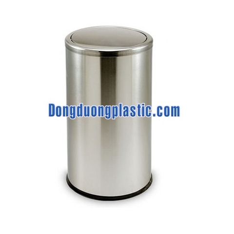 Thùng Rác Inox Nắp Lật A35-F