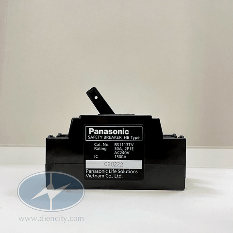 Bộ ngắt mạch an toàn Panasonic dòng HB BS111 1.5kA