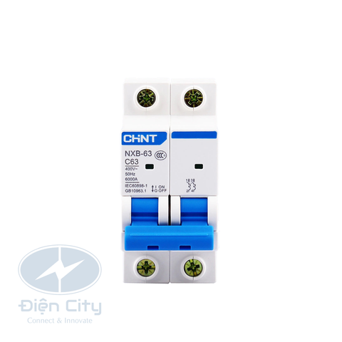 MCB (CB tép) Chint NXB-63 2P 10A 6kA