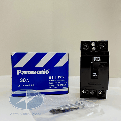 Bộ ngắt mạch an toàn Panasonic dòng HB BS111 1.5kA