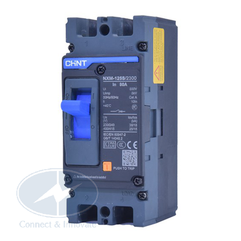 MCCB (Aptomat) Chint NXM-125S/2300 2P 80A 25kA