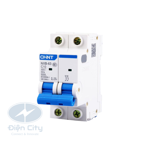 MCB (CB tép) Chint NXB-63 2P 63A 6kA