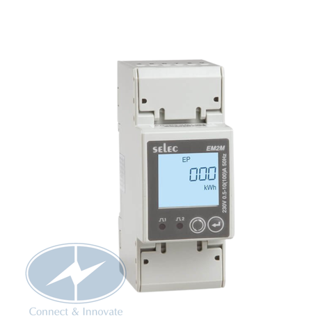Đồng hồ đo đa chức năng Selec EM2M-1P-C-100A-CE hiển thị LCD