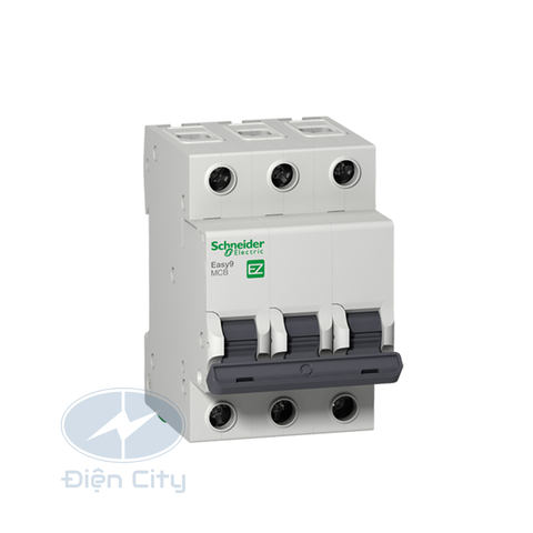 MCB (cb tép) Schneider Easy9 EZ9F 3P 4.5kA
