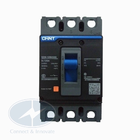 MCCB (Aptomat) Chint NXM-125S/3300 3P 50A 25kA
