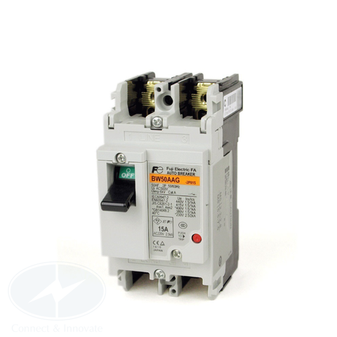 MCCB (Aptomat) Fuji Electric BW50SAG-2P010 2P 10A 7.5kA