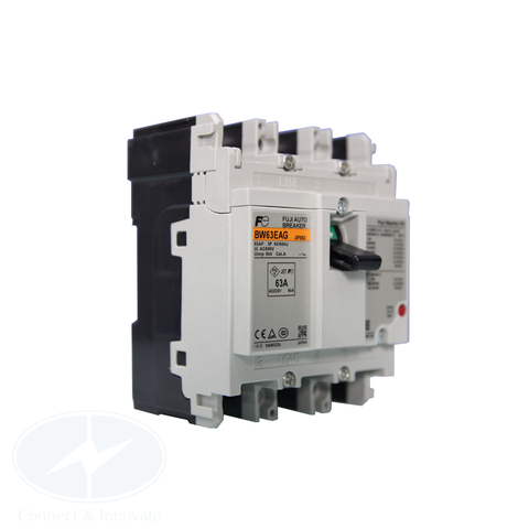 MCCB (Aptomat) Fuji Electric BW63EAG-3P063 3P 63A 2.5kA