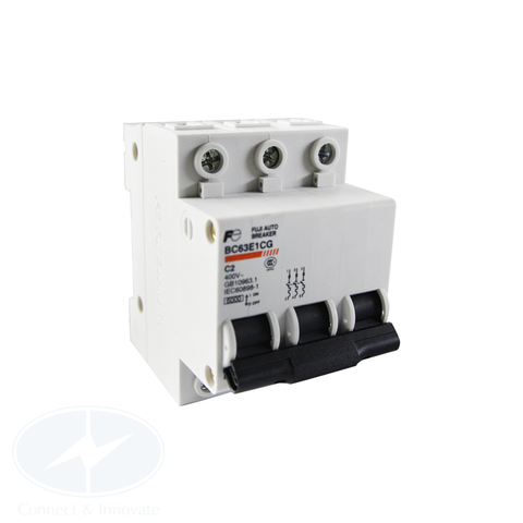 MCB (CB tép) Fuji Electric BC63E1CG 3P 4.5kA