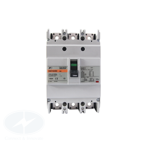 MCCB (Aptomat) Fuji Electric 3P 18kA, BW163E0, loại kinh tế