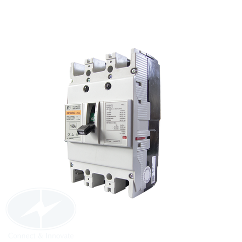 MCCB (Aptomat) Fuji Electric 3P 50kA, BW160RAG, dòng cắt cao