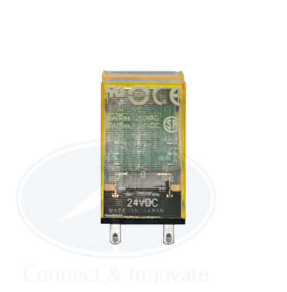 Relay Idec RU2S-A220 10A 8 chân dẹp có đèn 220VAC xuất xứ Nhật