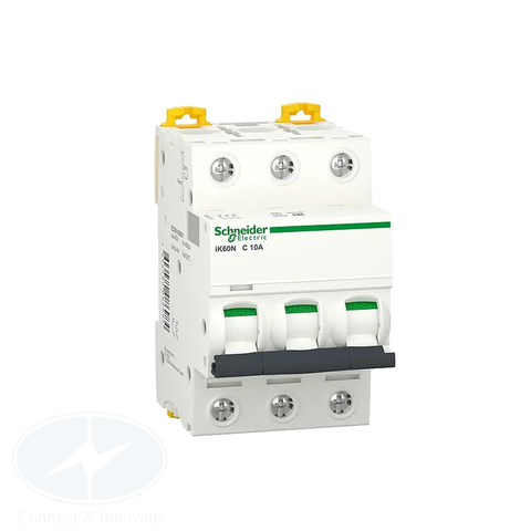 MCB (CB tép) Schneider Acti9 iK60N A9K2 3P 6kA