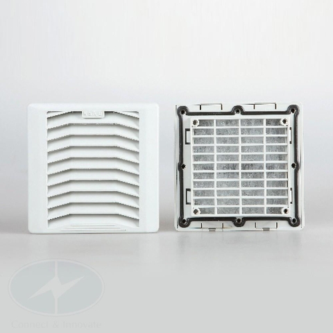 Bộ lọc + quạt hút tủ điện Kaku 220VAC, loại tiêu chuẩn