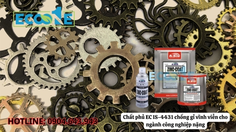 Chất phủ EC IS-4431 chống gỉ vĩnh viễn cho ngành công nghiệp nặng