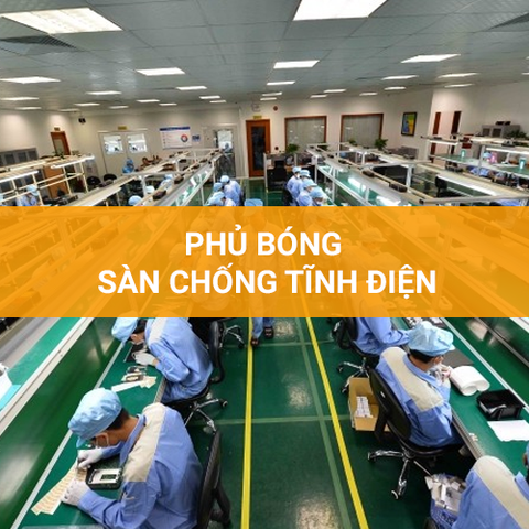 Hóa chất phủ bóng làm sạch sàn chống tĩnh điện