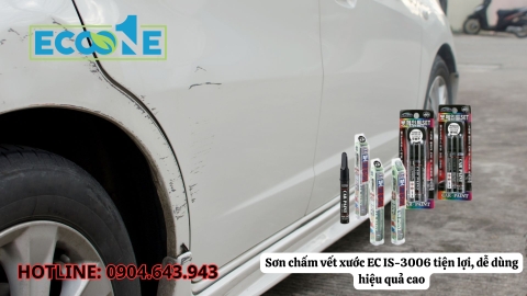 Sơn chấm vết xước EC IS-3006 tiện lợi, dễ dùng hiệu quả cao