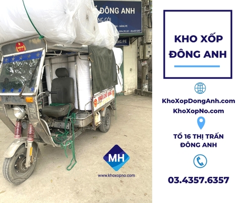 Nơi đặt mua các loại xốp bọc hàng, xốp nổ, xốp khí, xốp pe foam tại Đông Anh Hà Nội