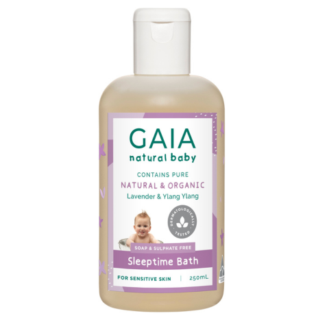 SỮA TẮM NGỦ NGON GAIA NATURAL BABY SLEEPTIME BATH 