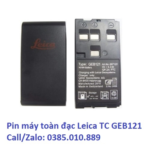 PIN MÁY TOÀN ĐẠC LEICA TC GEB121